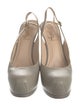 Yves Saint Laurent Leather Slingback Pumps