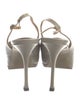 Yves Saint Laurent Leather Slingback Pumps
