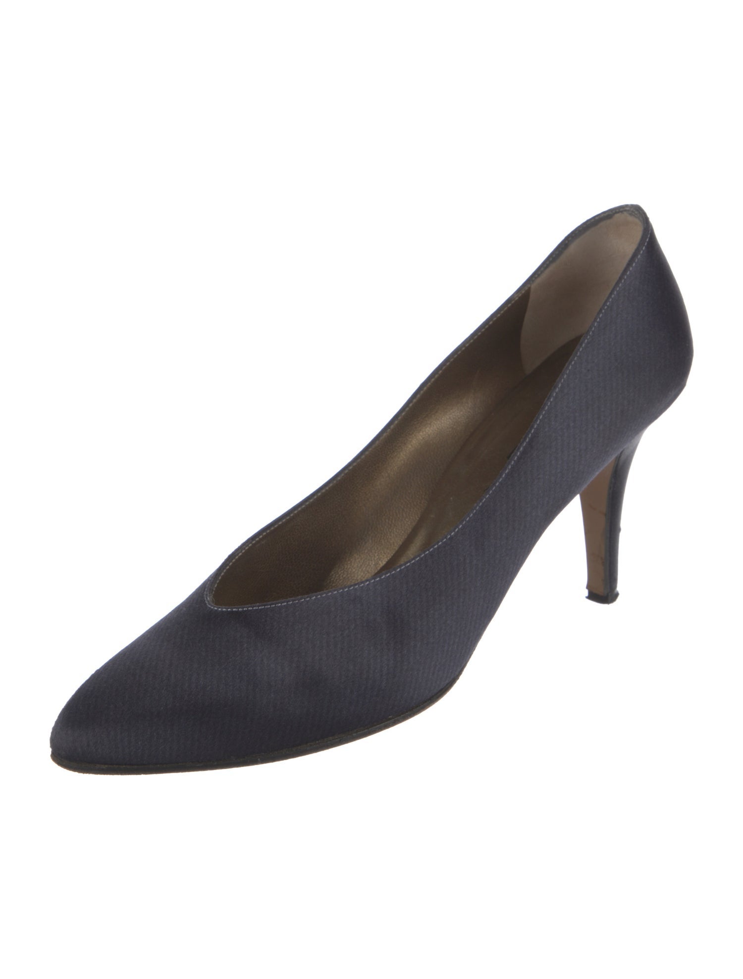 Yves Saint Laurent Satin Pumps