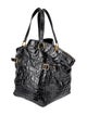 Yves Saint Laurent Rive Gauche Patent Leather Top Handle Bag