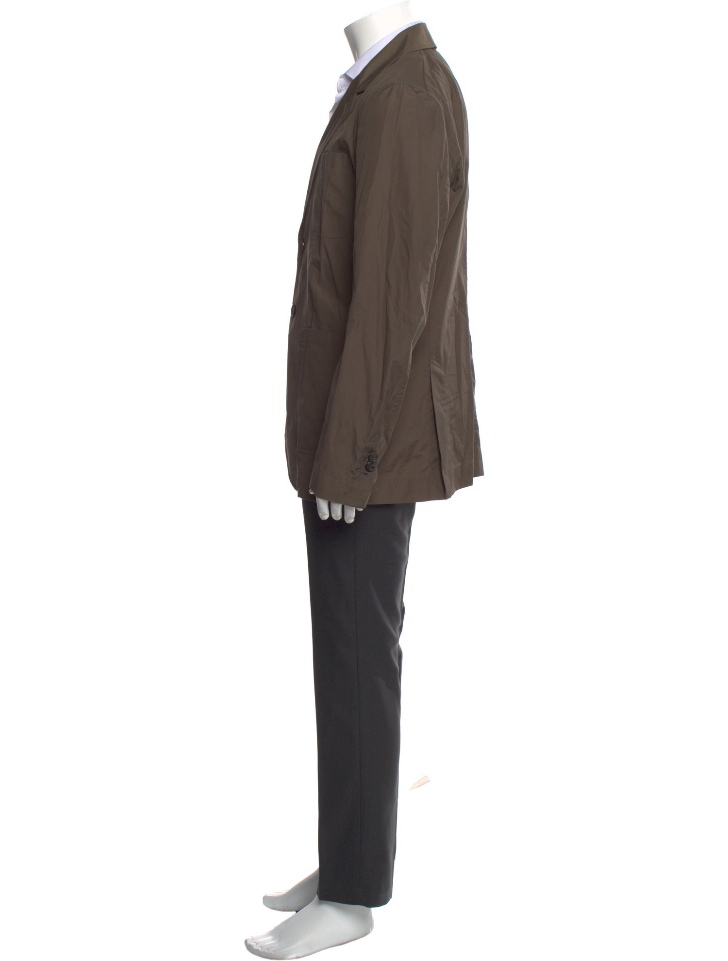 Yves Saint Laurent Embroidered Accent Sport Coat