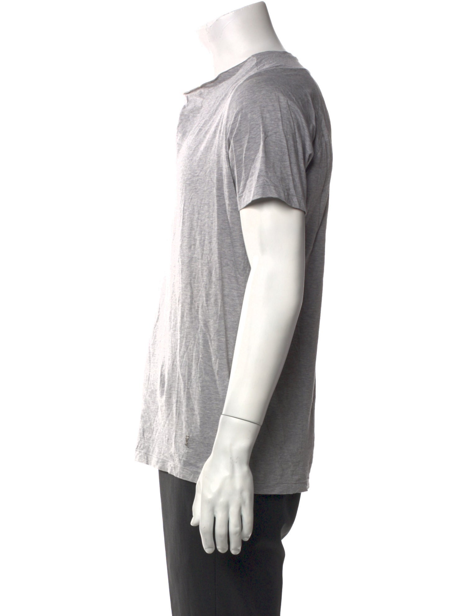 Yves Saint Laurent Crew Neck Short Sleeve T-Shirt