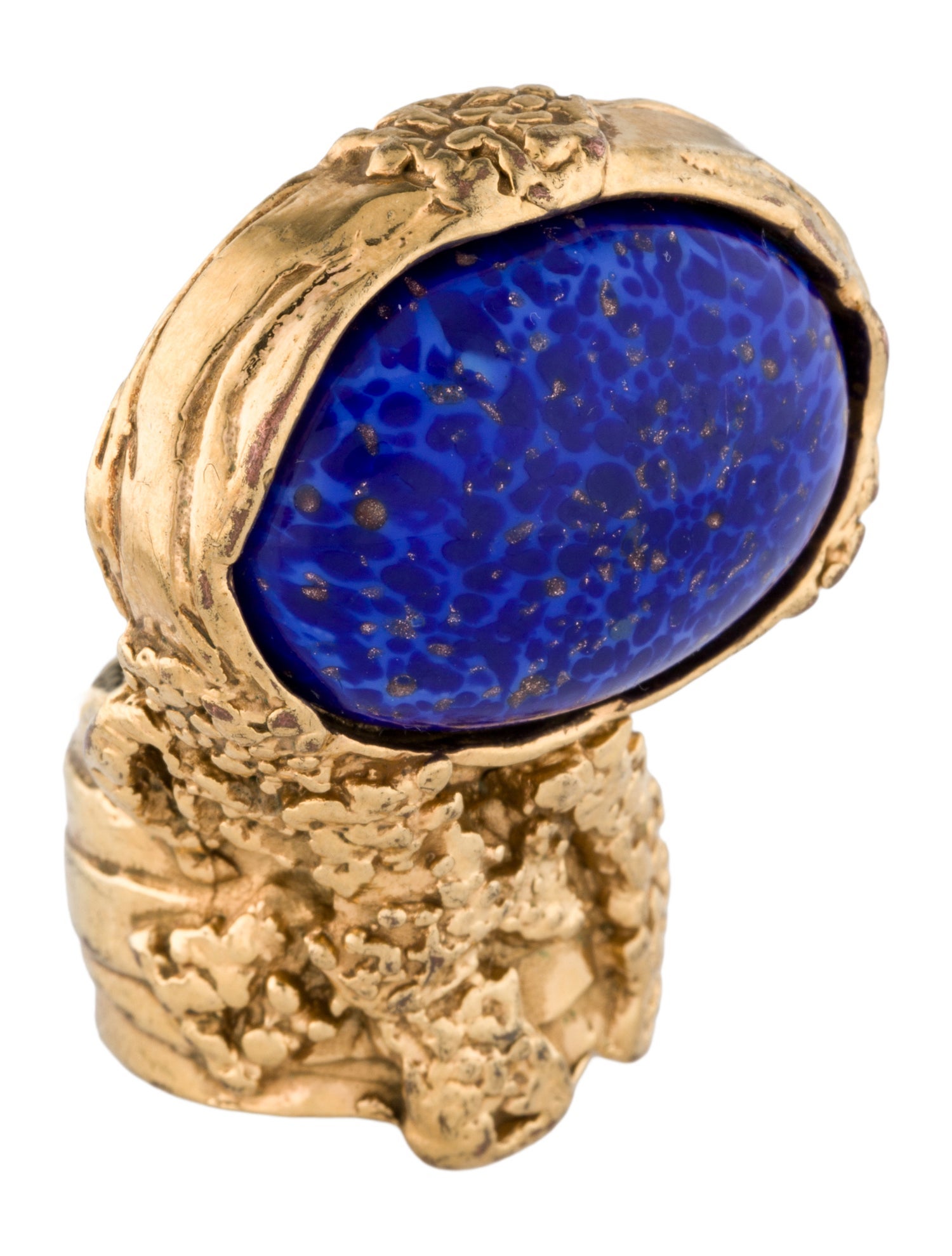 Yves Saint Laurent Arty Glass Cocktail Ring