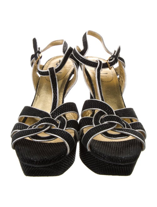 Yves Saint Laurent T-Strap Sandals