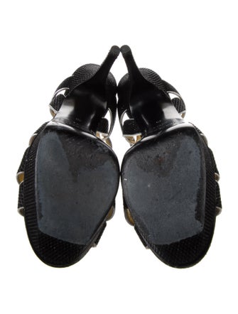 Yves Saint Laurent T-Strap Sandals