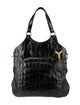 Yves Saint Laurent Rive Gauche Leather Top Handle Bag