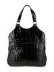 Yves Saint Laurent Rive Gauche Leather Top Handle Bag