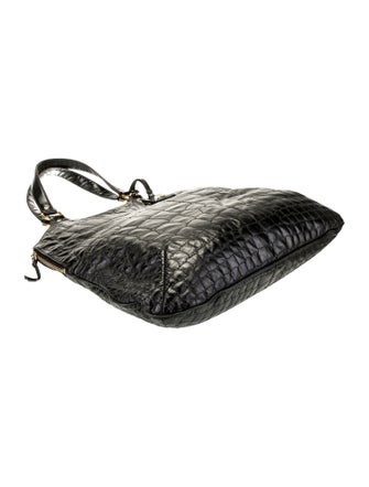 Yves Saint Laurent Rive Gauche Leather Top Handle Bag