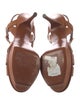 Yves Saint Laurent Leather T-Strap Pumps