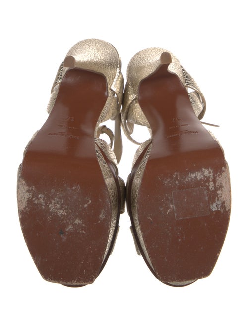 Yves Saint Laurent Leather T-Strap Pumps