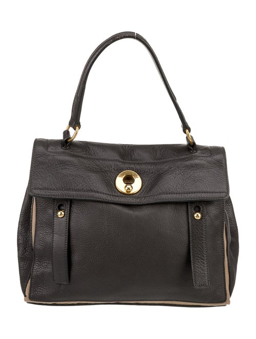 Yves Saint Laurent Leather Top Handle Bag