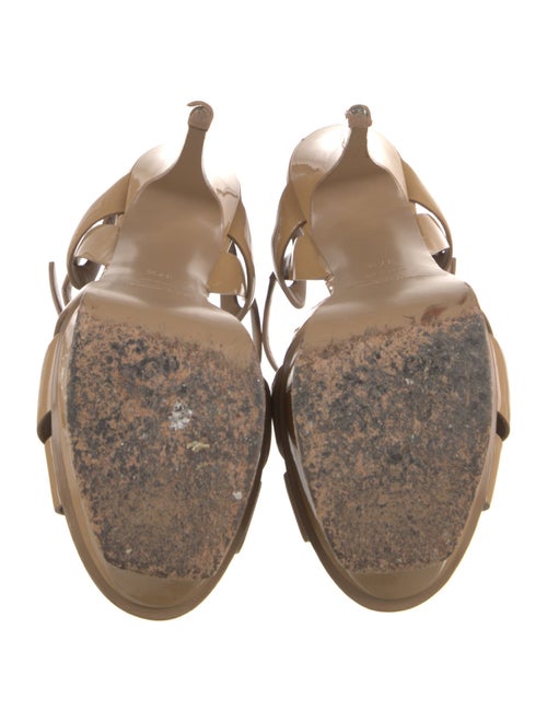 Saint Laurent Patent Leather T-Strap Pumps