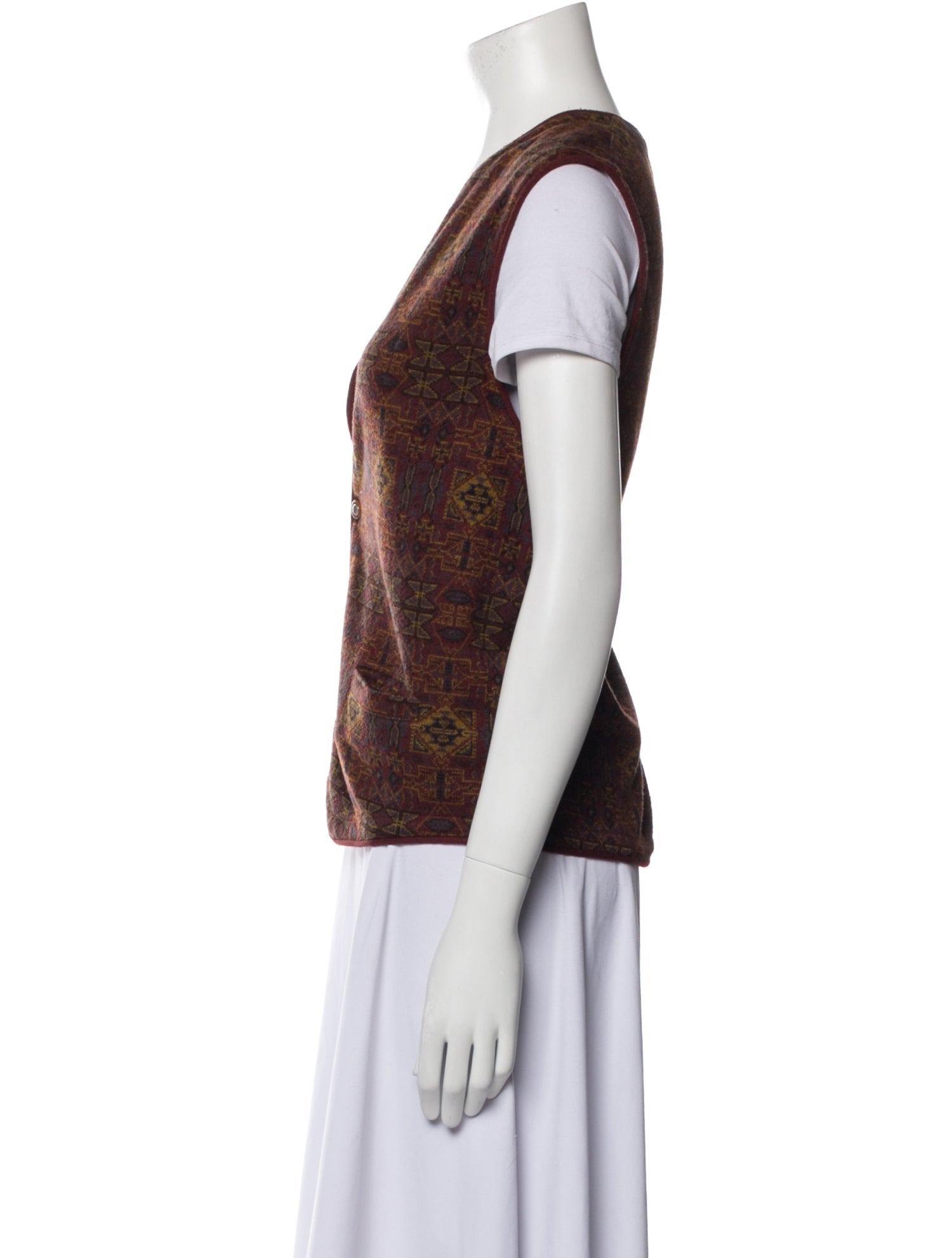 Yves Saint Laurent V-Neck Sweater