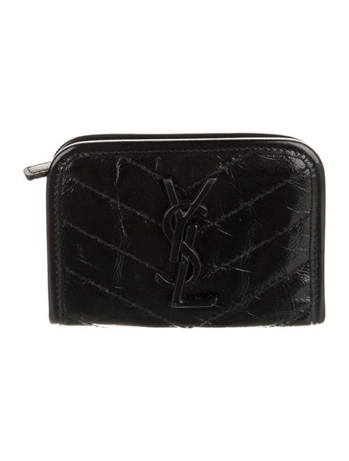 Yves Saint Laurent 2019 Monogram Matelassé Niki Card Holder