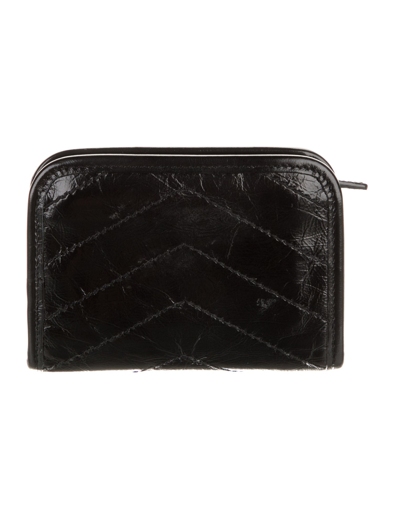 Yves Saint Laurent 2019 Monogram Matelassé Niki Card Holder