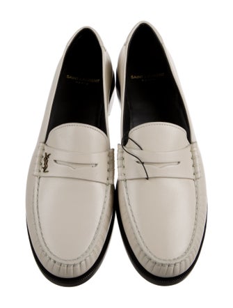 Saint Laurent Leather Loafers