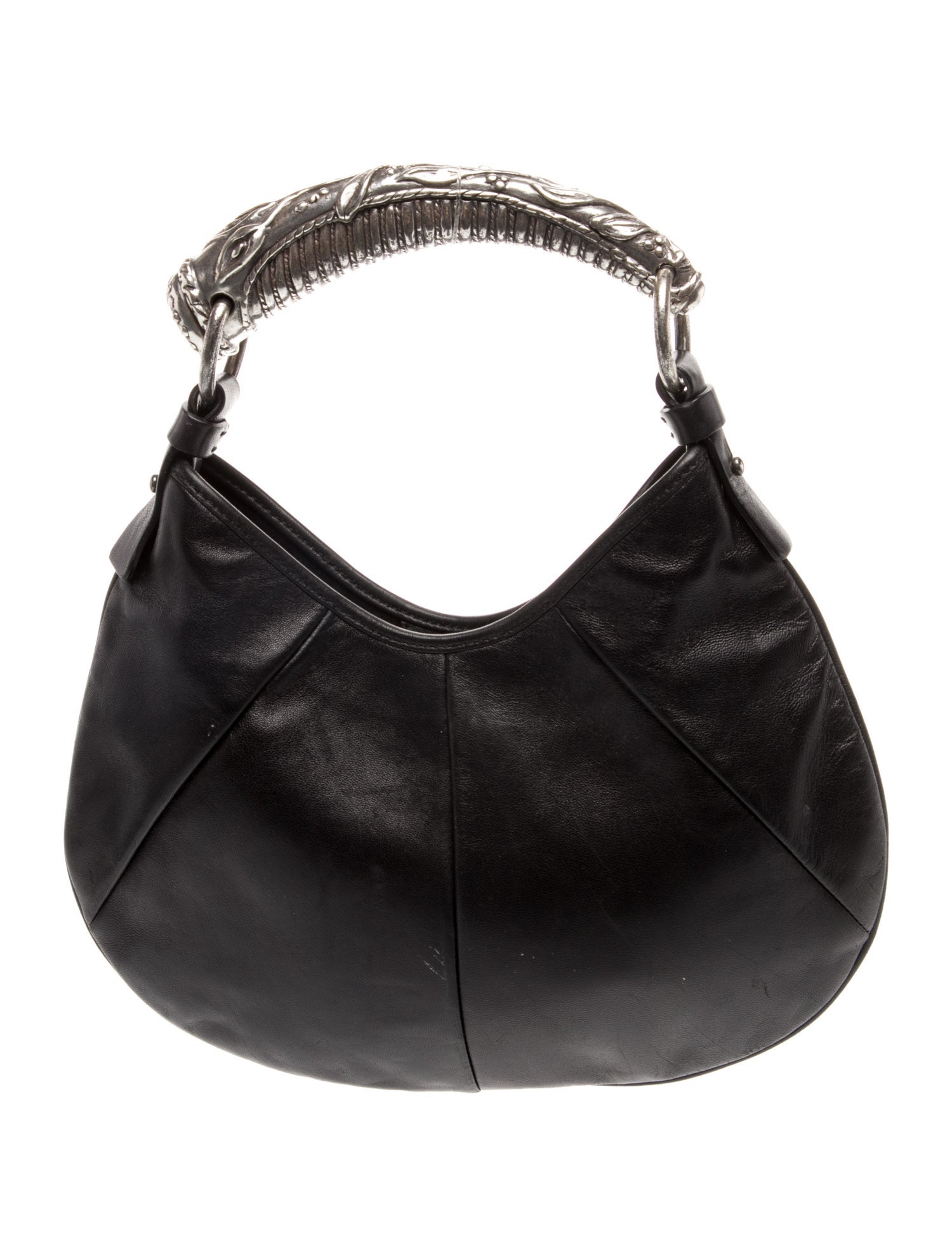 Lambertson Truex Crocodile Top Handle Bag - Pink Handle Bags