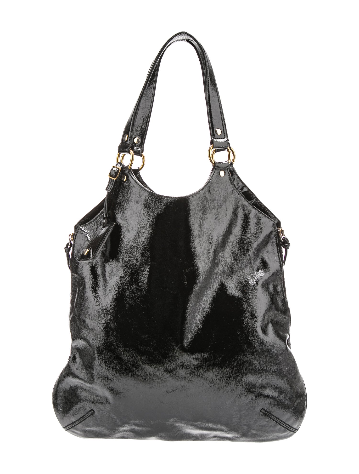 Yves Saint Laurent Patent Leather Hobo