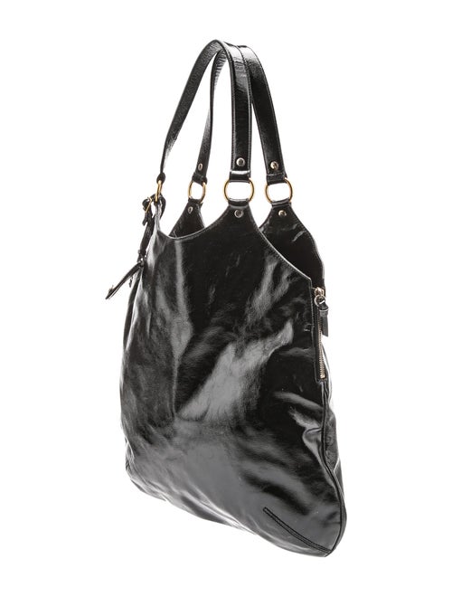 Yves Saint Laurent Patent Leather Hobo
