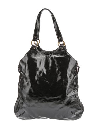 Yves Saint Laurent Patent Leather Hobo