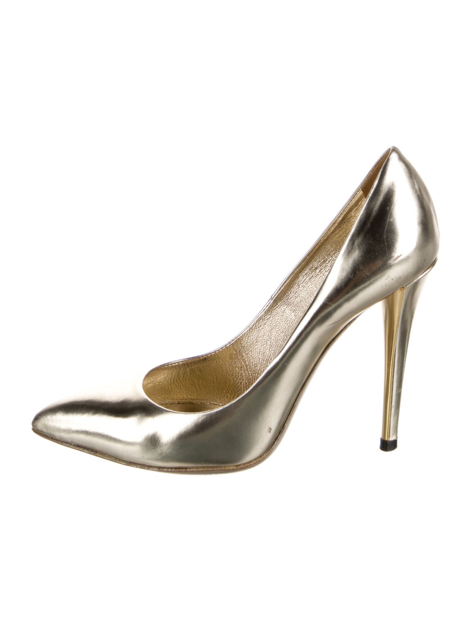 Yves Saint Laurent Rive Gauche Leather Pumps