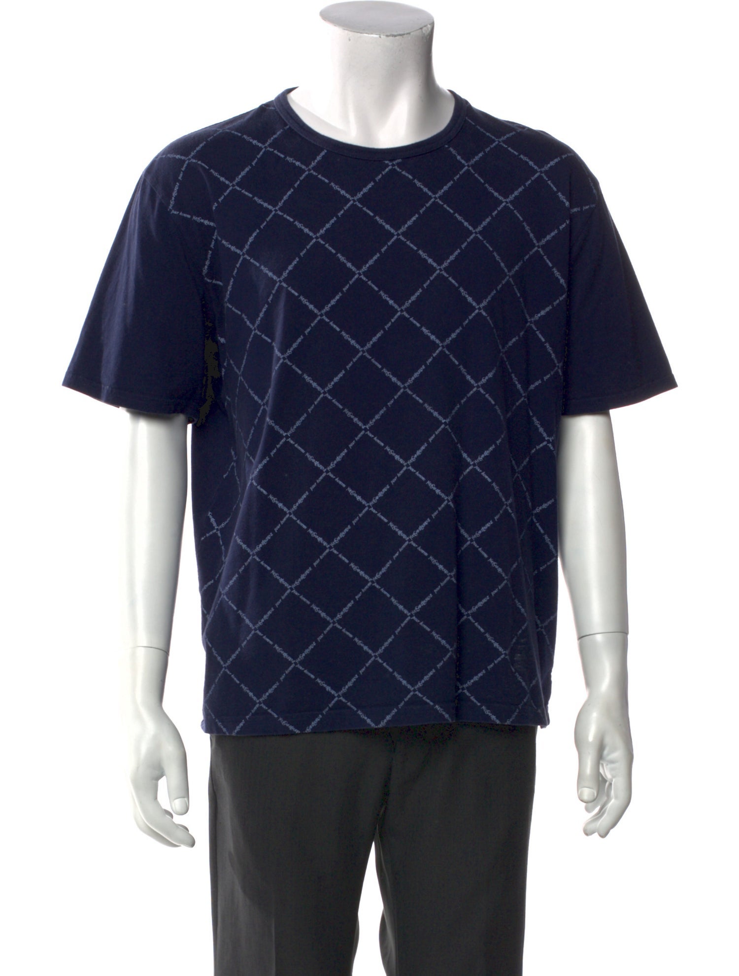 Yves Saint Laurent Graphic Print Crew Neck T-Shirt