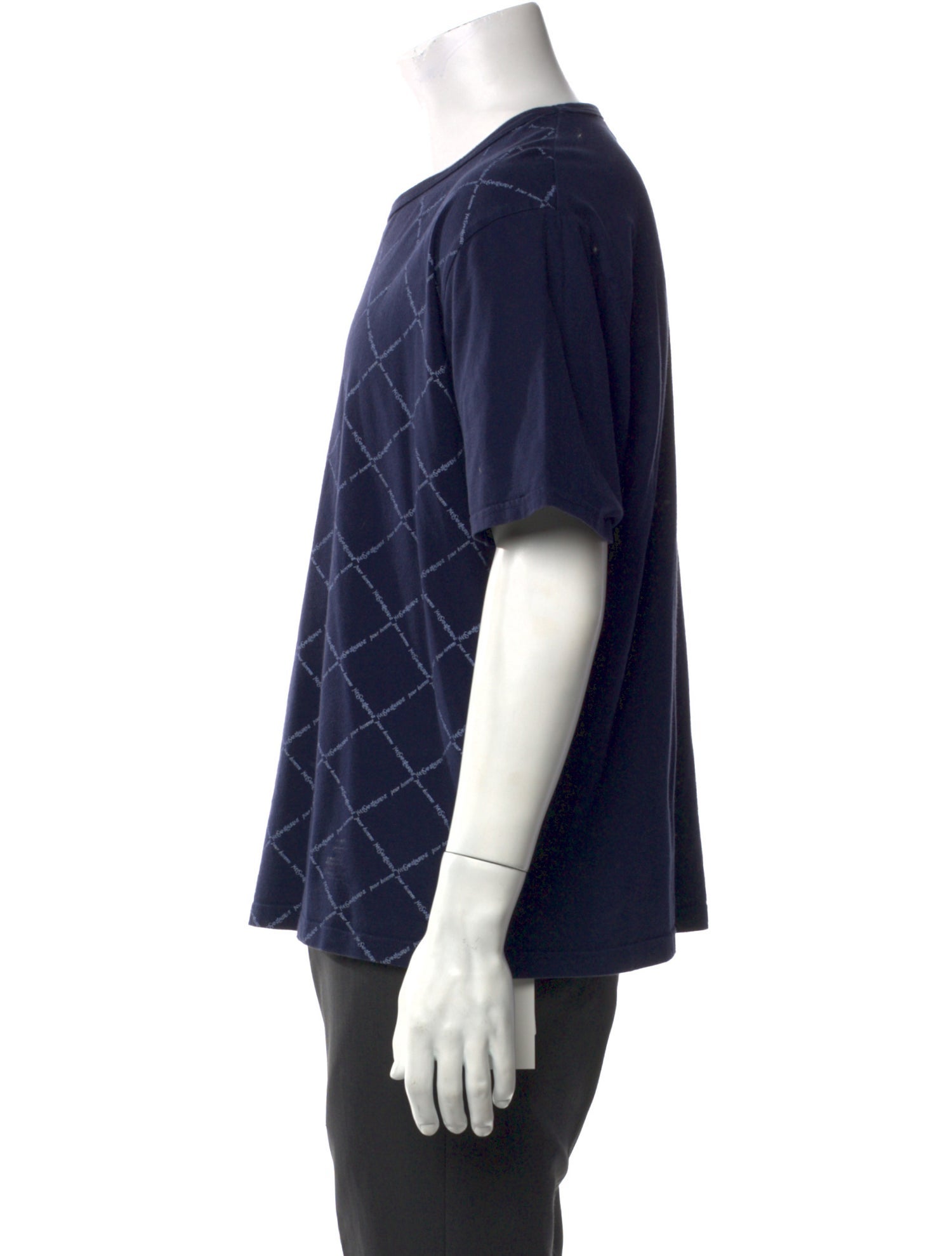 Yves Saint Laurent Graphic Print Crew Neck T-Shirt