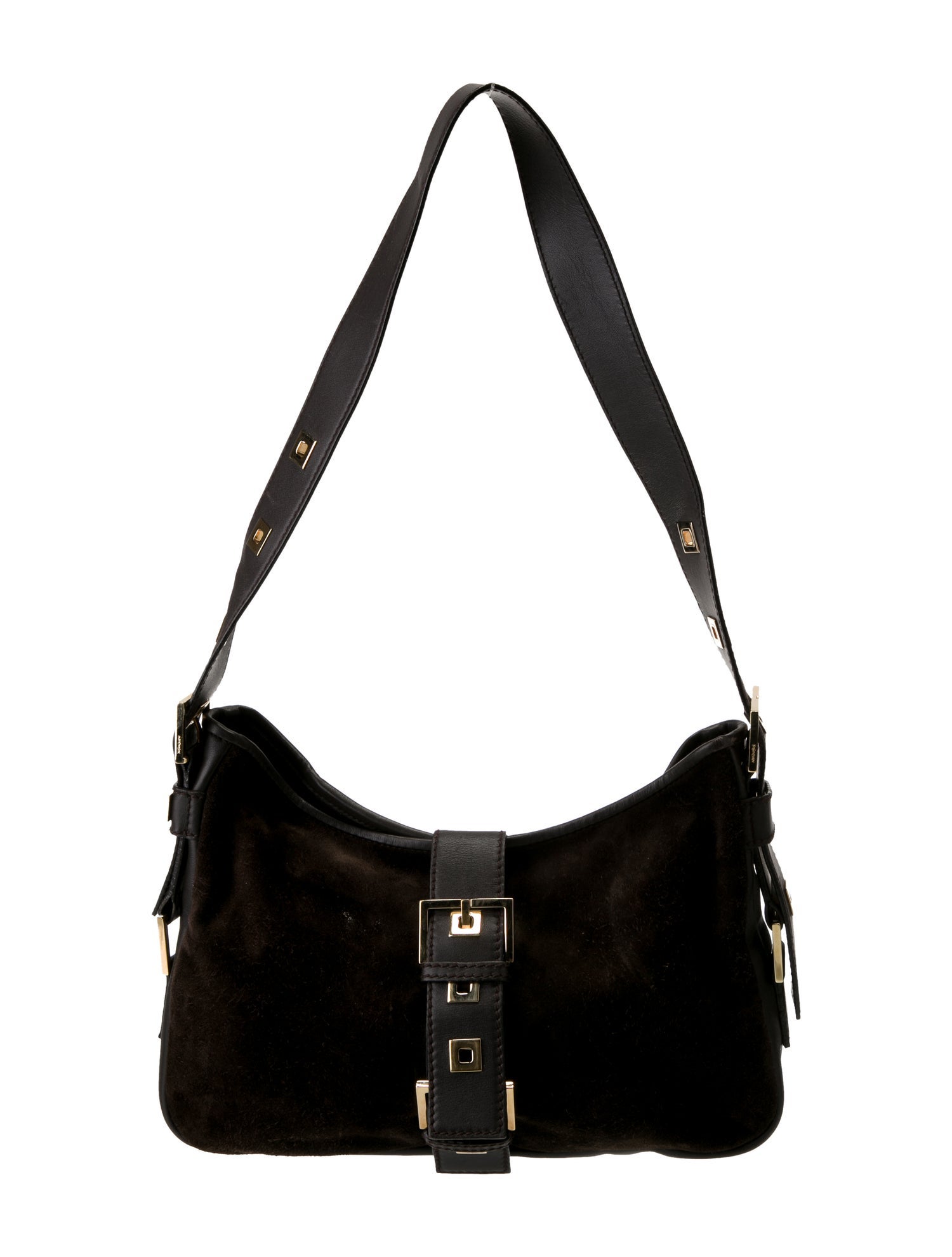 Yves Saint Laurent Suede Shoulder Bag Small