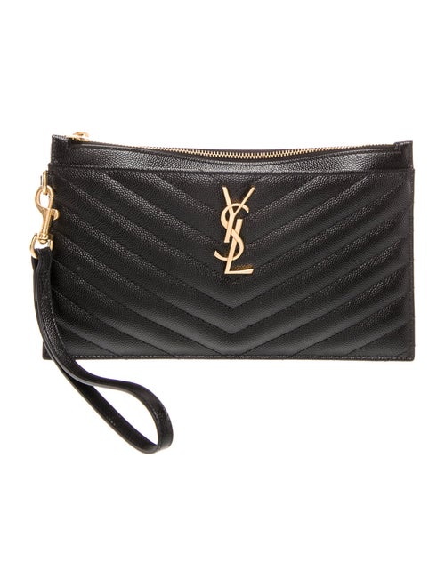 Saint Laurent Leather Cassandre