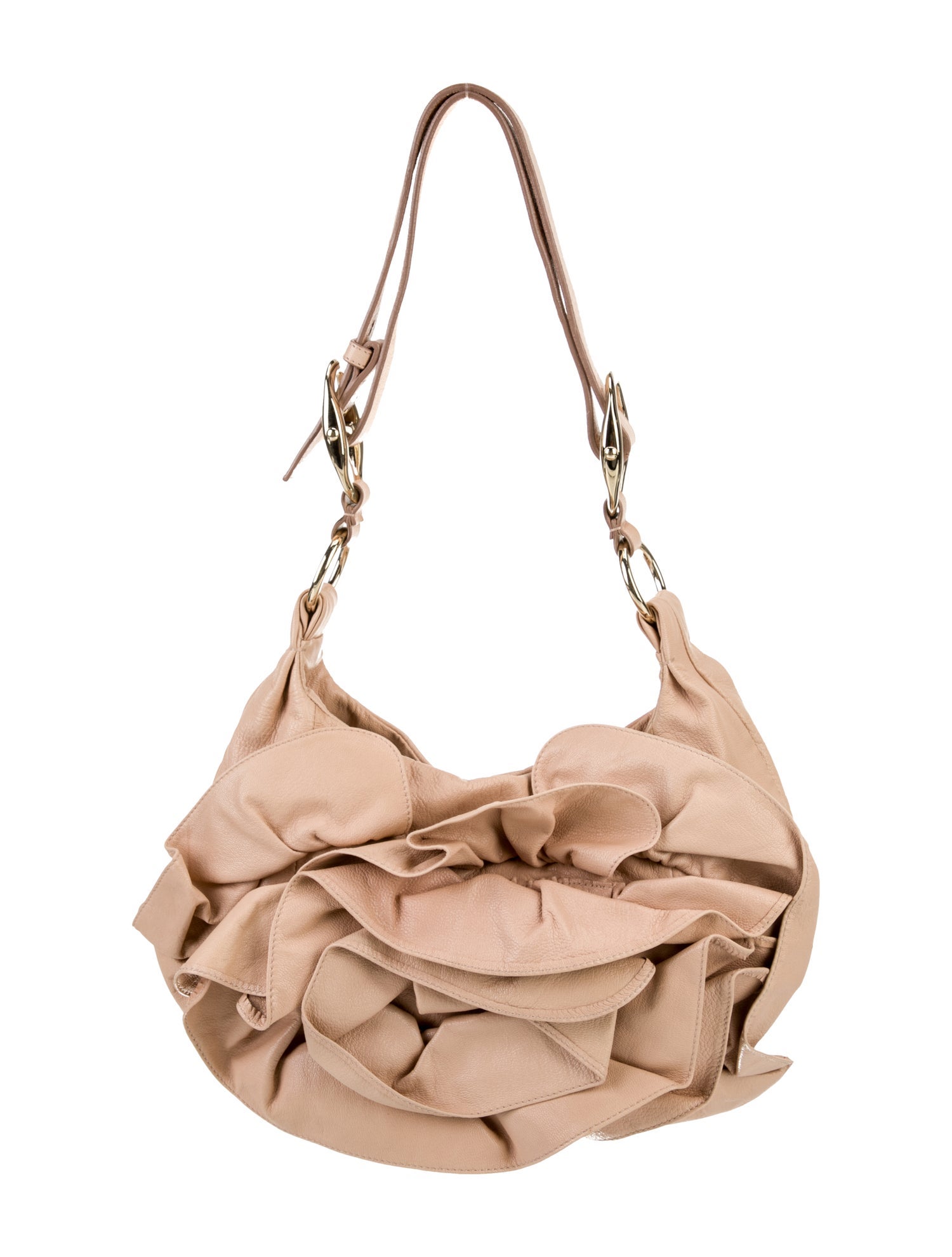 Yves Saint Laurent Rive Gauche Leather Shoulder Bag