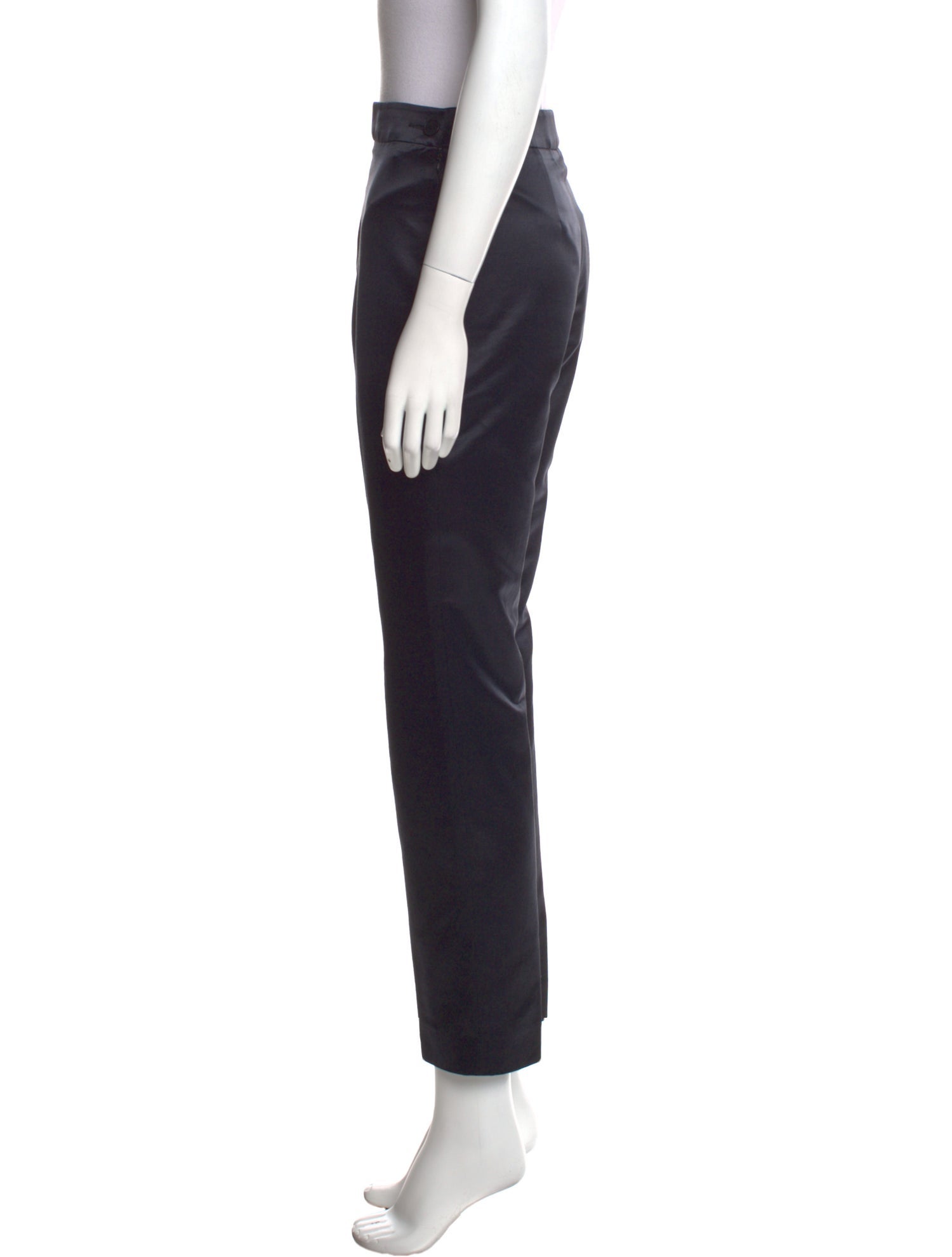 Yves Saint Laurent Straight Leg Pants