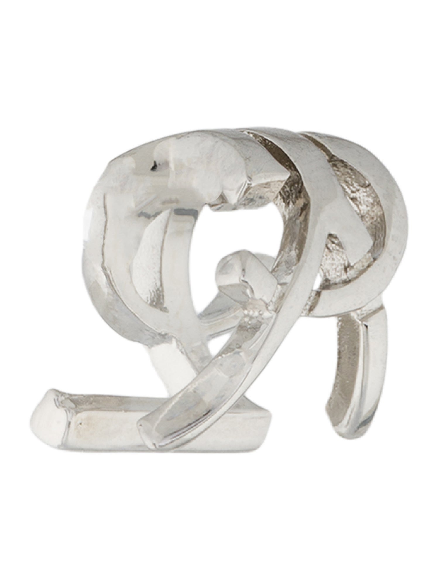 Yves Saint Laurent Monogram Ear Cuff