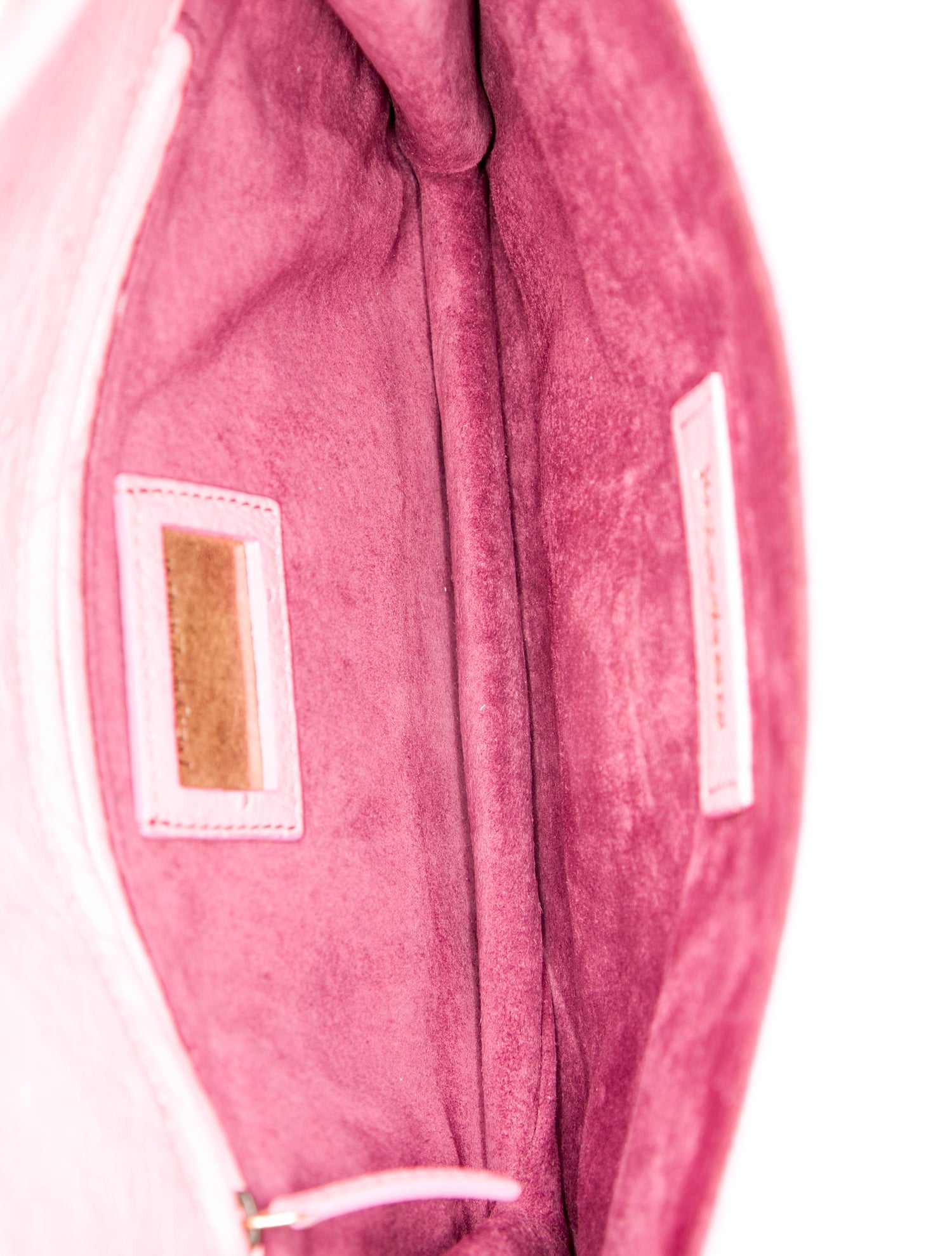 Yves Saint Laurent Ostrich Clutch