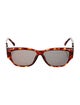 Yves Saint Laurent Wayfarer Tinted Sunglasses