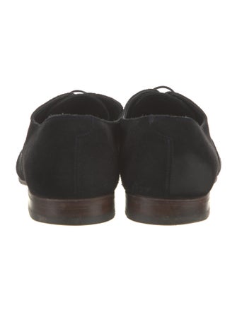 Yves Saint Laurent Suede Oxfords
