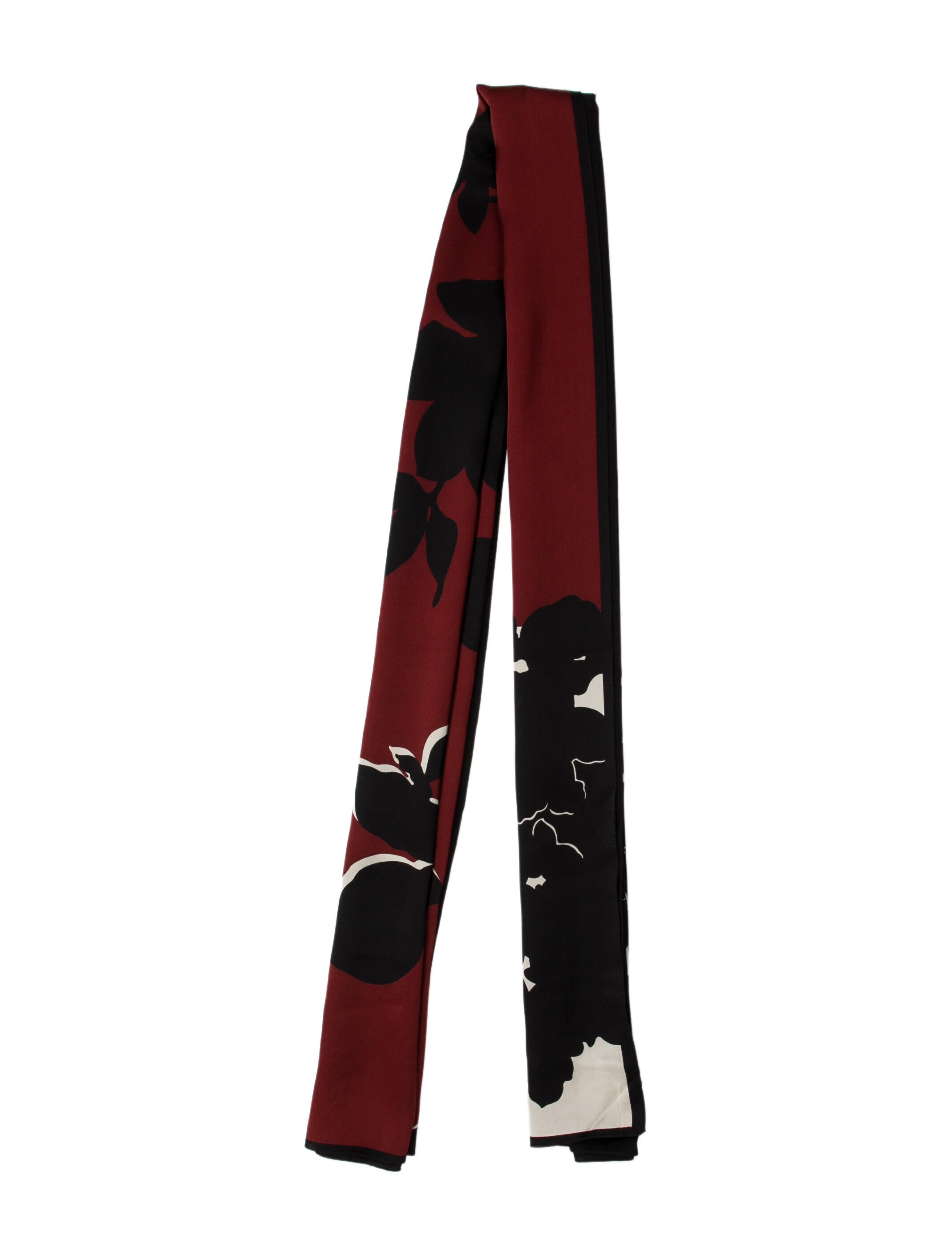 Yves Saint Laurent Silk Printed Scarf