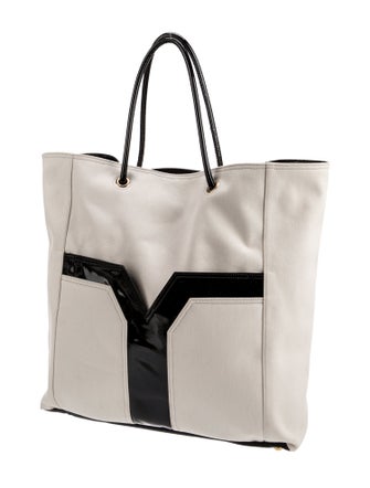 Yves Saint Laurent Canvas Tote