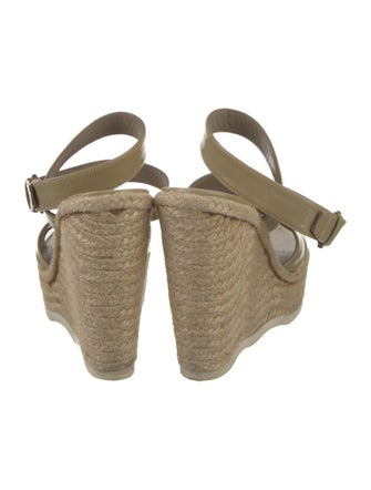 Yves Saint Laurent Patent Leather Espadrilles