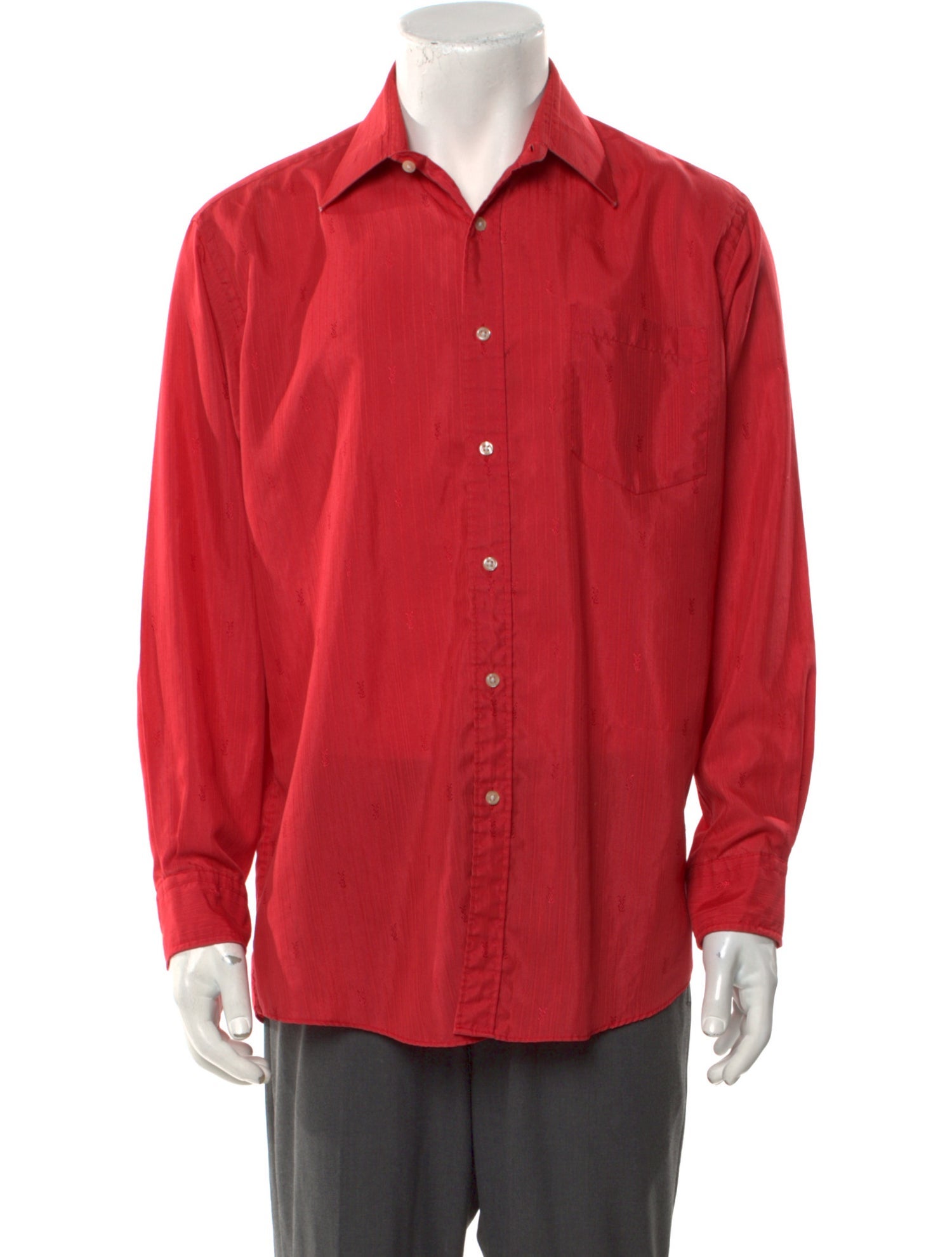 Yves Saint Laurent Vintage 1980's Dress Shirt