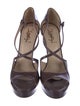 Yves Saint Laurent Patent Leather Sandals