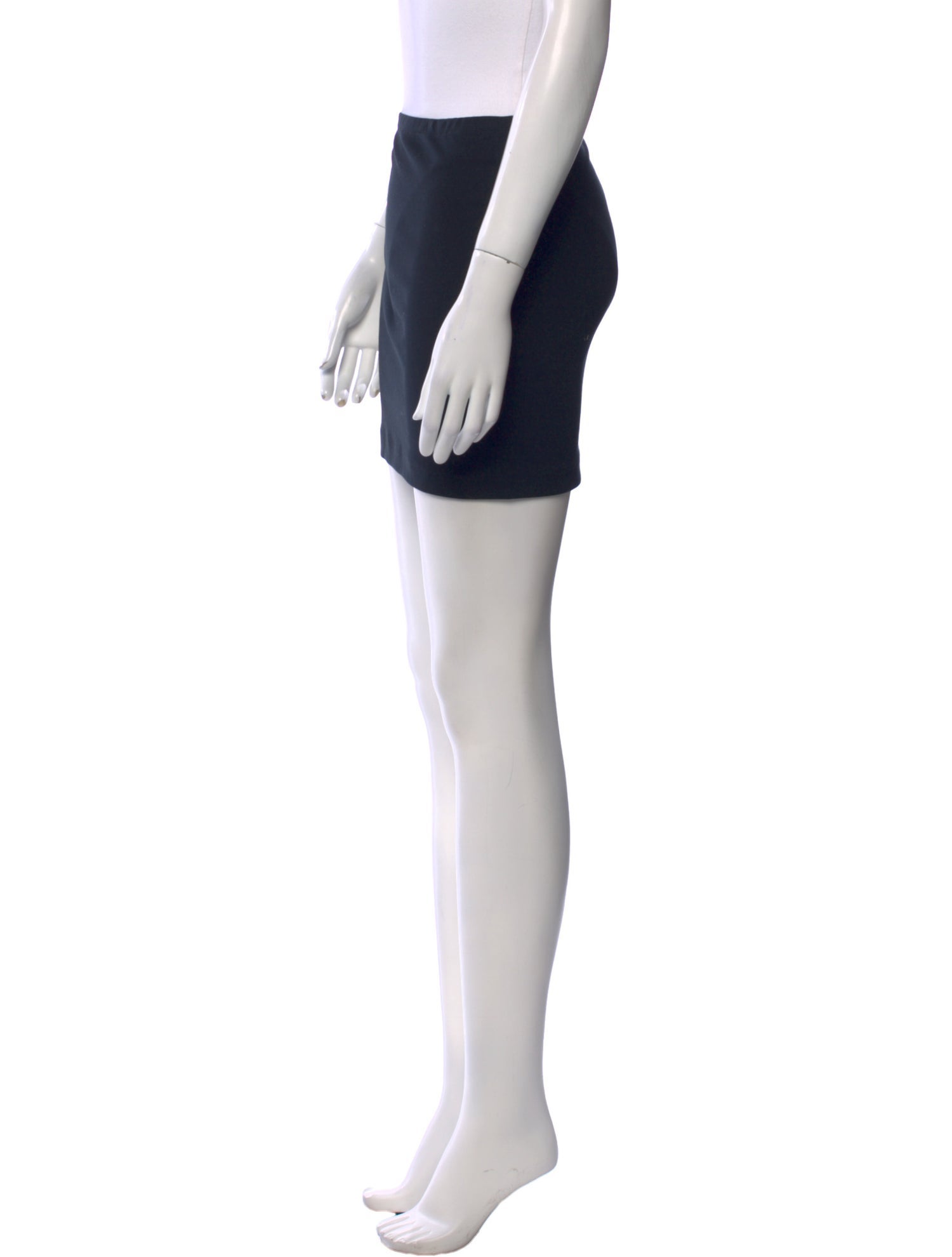 Yves Saint Laurent Virgin Wool Mini Skirt