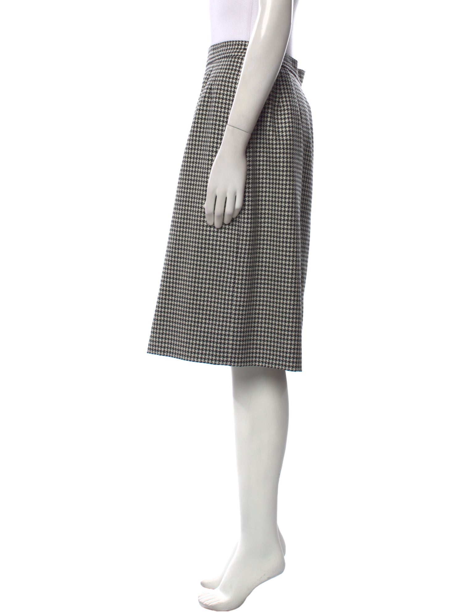 Yves Saint Laurent Rive Gauche Vintage Knee-Length Skirt