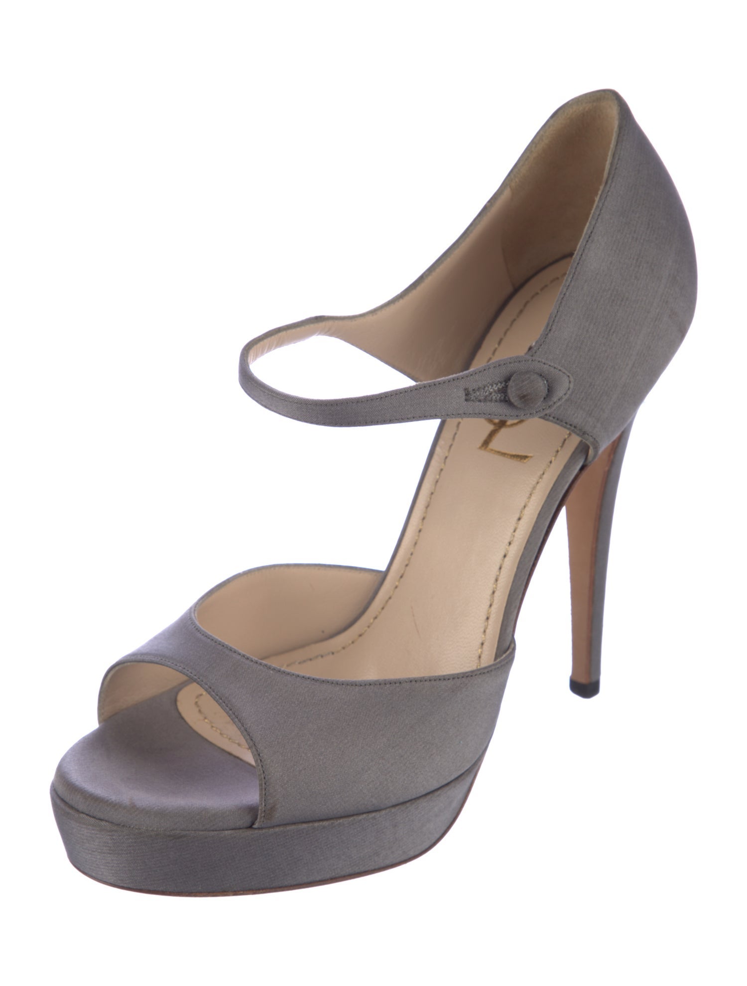 Yves Saint Laurent Suede Sandals