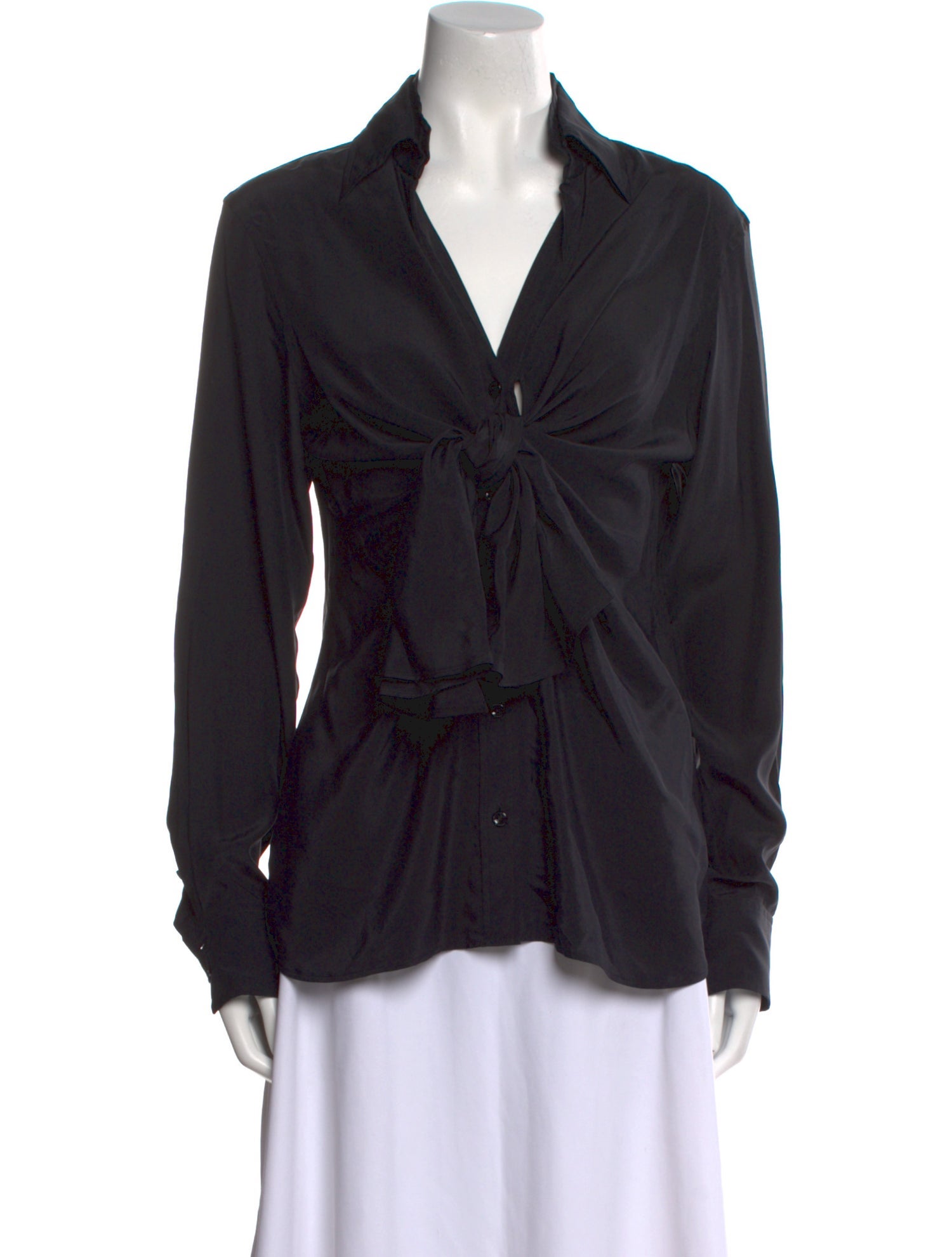 Yves Saint Laurent Rive Gauche Vintage 2002 Button-Up Top