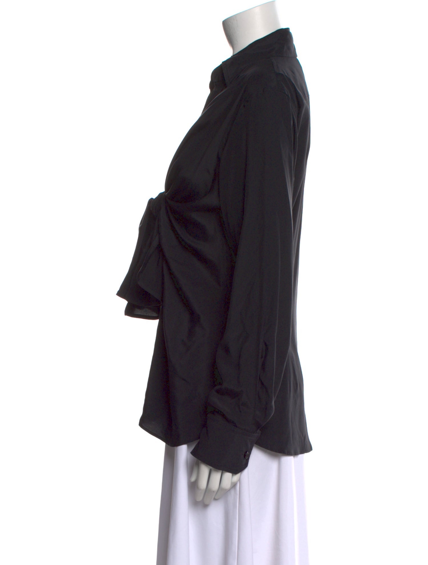 Yves Saint Laurent Rive Gauche Vintage 2002 Button-Up Top