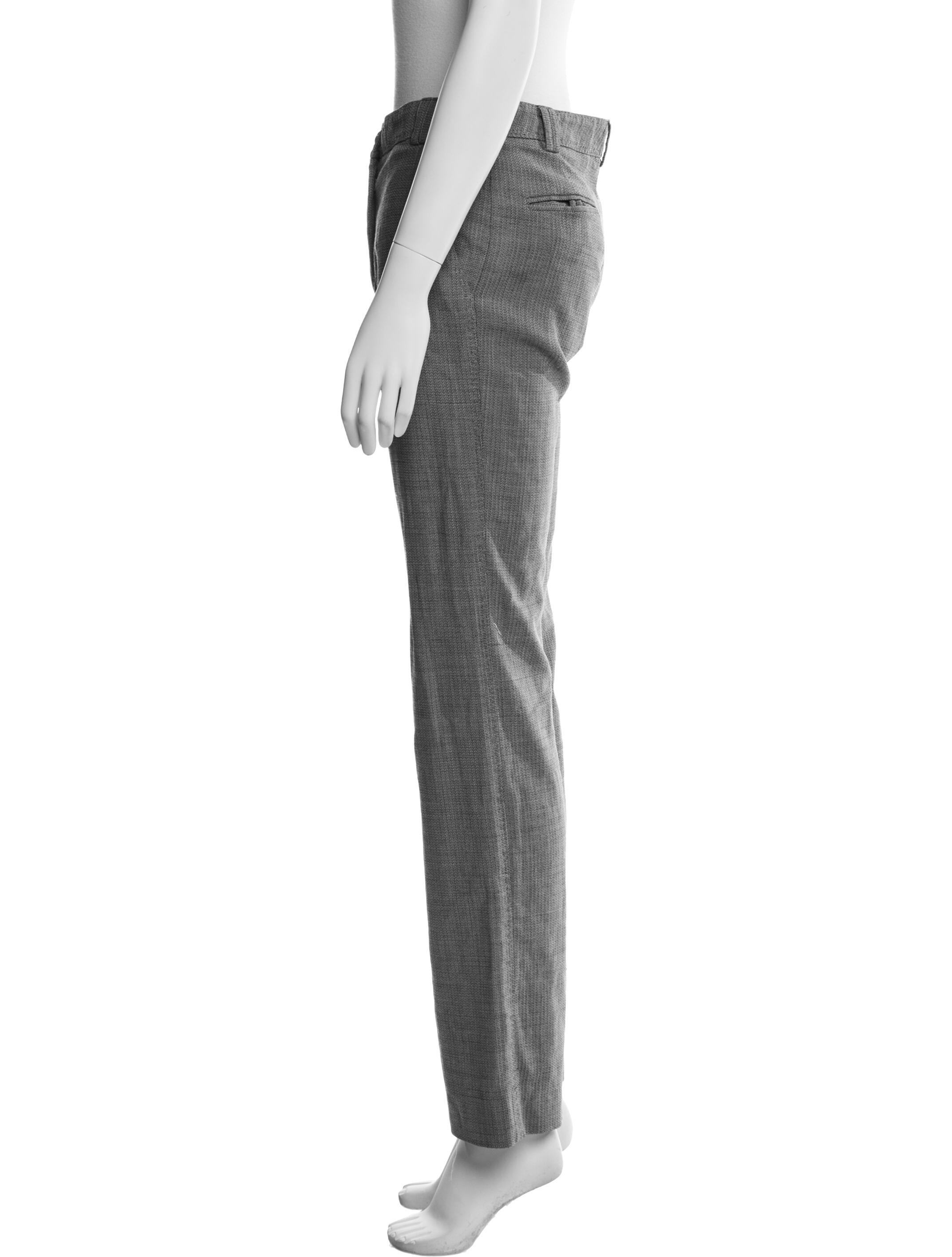 Yves Saint Laurent Rive Gauche Vintage Straight Leg Pants