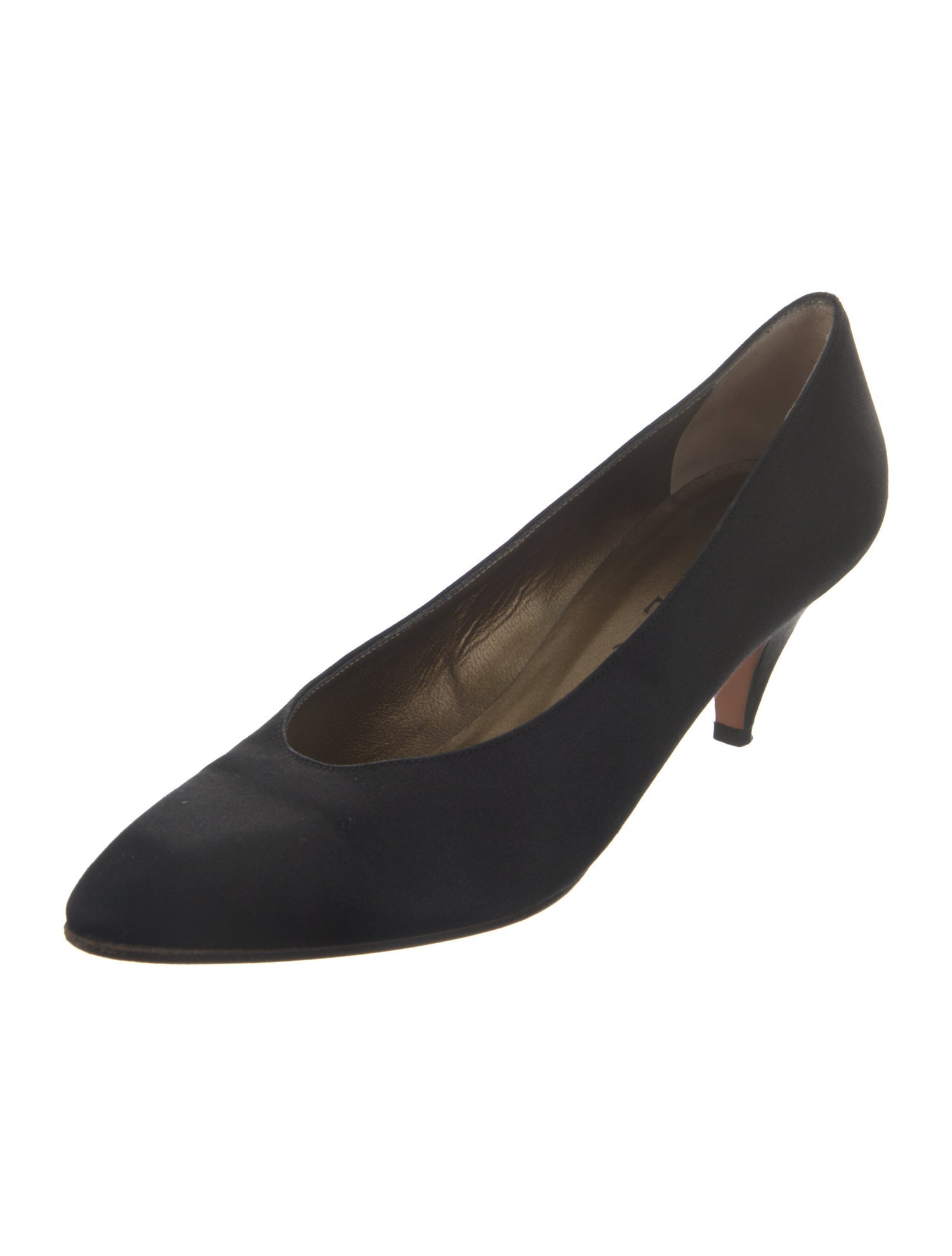 Yves Saint Laurent Satin Pumps