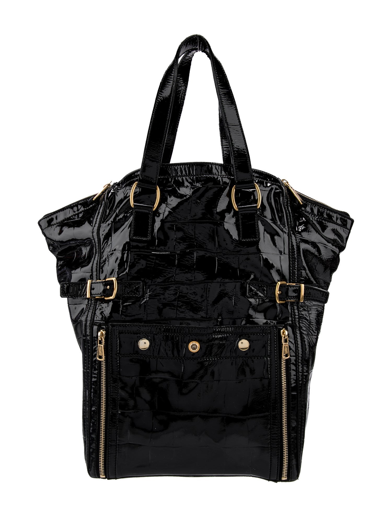 Yves Saint Laurent Patent Leather Saint Laurent Downtown