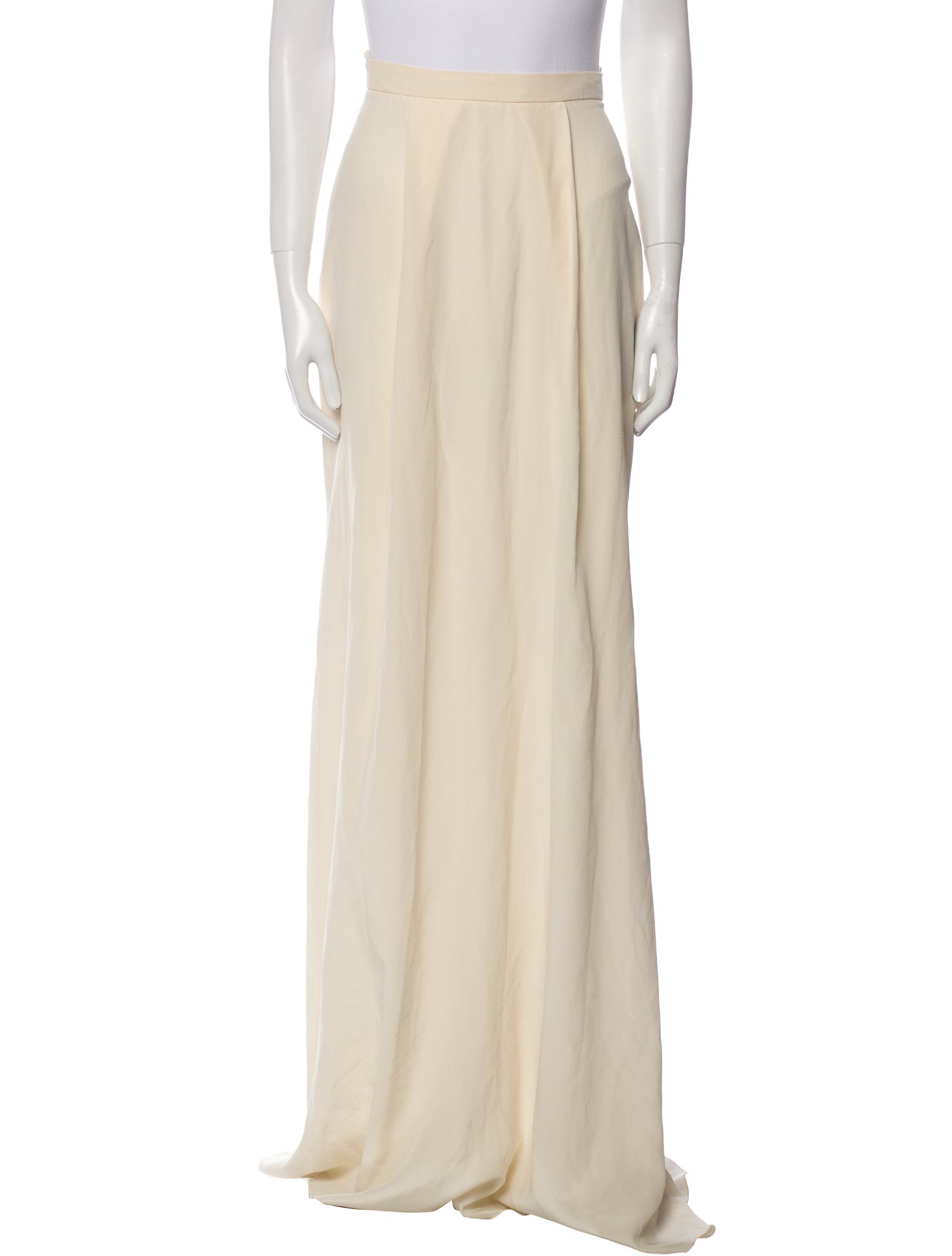 Yves Saint Laurent Silk Long Skirt