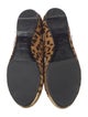 Yves Saint Laurent Ponyhair Animal Print Ballet Flats